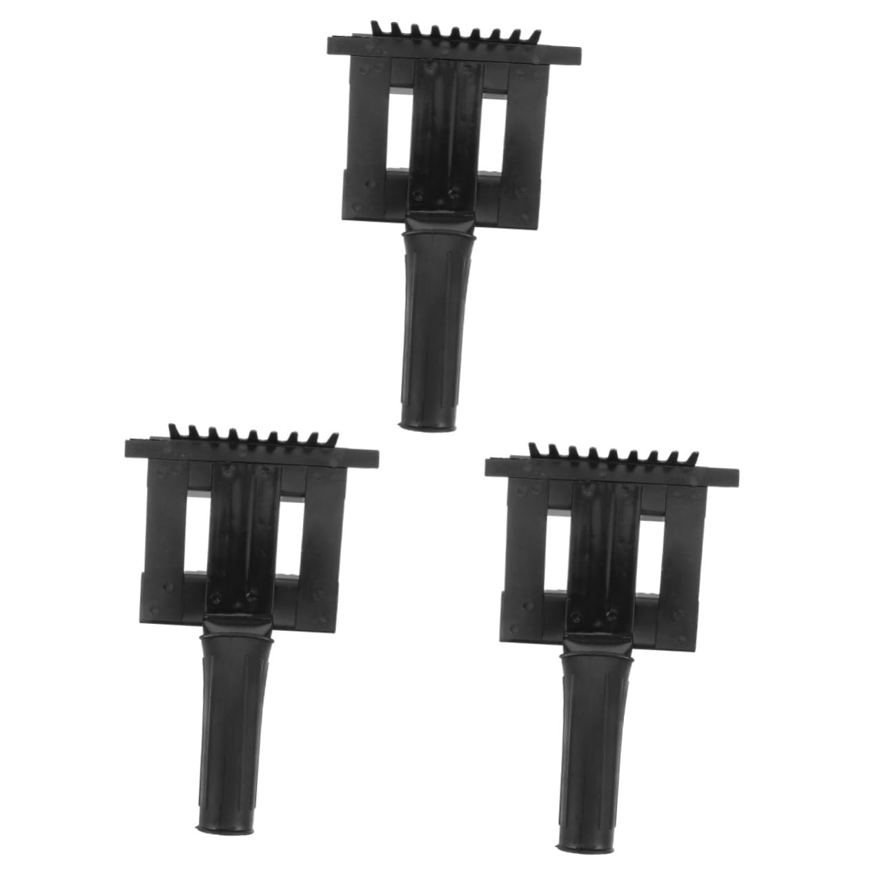 Toddmomy 3piezas Peine Ergonómico Para Limpieza De Pelo De Caballo Cepillo Multifuncional Para Cuidado De Mascotas Rasqueta De Resistente y Duradera Para Eliminar Suciedad y Pelo Suelto