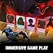 TIDYBOSS 4-Panel Customizable DM Screen with 50 Pieces Erasable Acrylic Initiative Trackers | Dungeons and Dragons Starter Set | DND Starter kit d&d Accessories | DND Gifts | DND dm Supplies