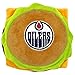NHL EDMONTON OILERS CHEESE BURGER PLUSH DOG & CAT SQUEAK TOY - Cutest STADIUM HAMBERGER SNACK Plush Toy for DOGS & CATS with INNER SQUEAKER & Beautiful Hockey Team Name/Logo