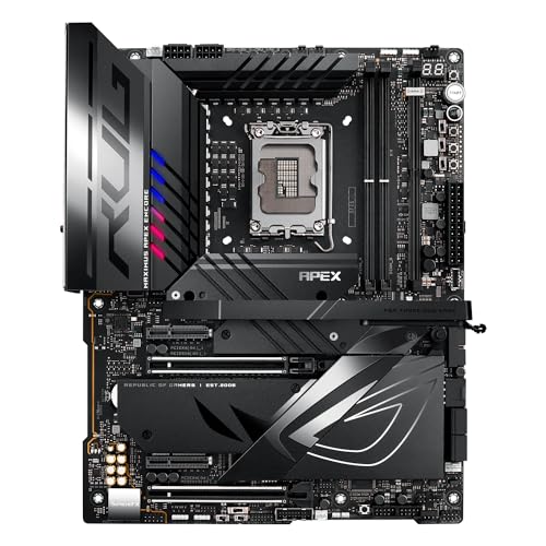 ROG MAXIMUS Z790 APEX ENCORE Scheda madre Intel LGA 1700, ATX DDR5, Intel Wi-Fi 7, 5 slot M.2, PCIe 5.0 NVMe SSD, USB Type-C, AI Overclocking, Cooling II e Networking, Aura Sync RGB - Scheda madre - Immagine 7