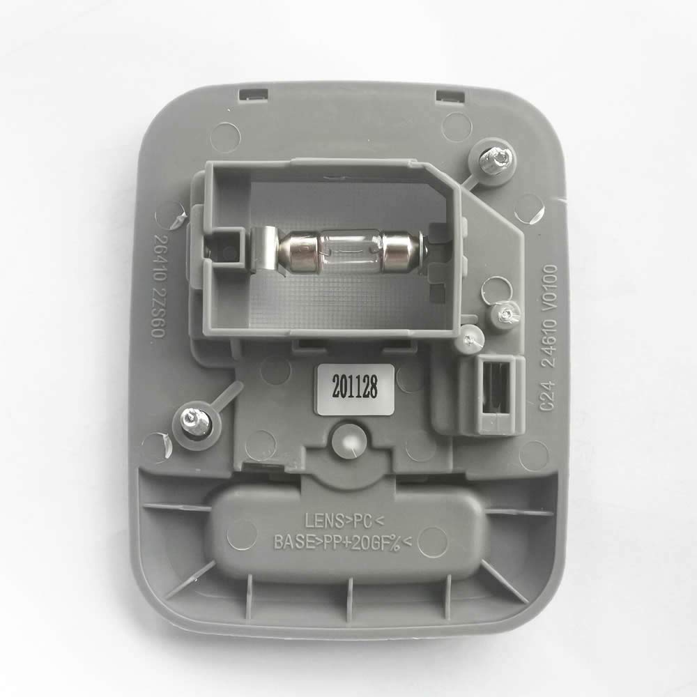Luz de lectura Interior trasera de estilo de coche, lámpara de techo Interior, luces de techo aptas for Nissan Paladin NV200 Bombillas de techo