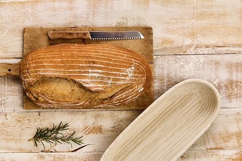 Birkmann, Laib & Seele, Gärkörbchen länglich 42 cm, Brotkorb für Teige und Brote, bis 2000 g, aus Peddigrohr, 208995 – Ansicht 5