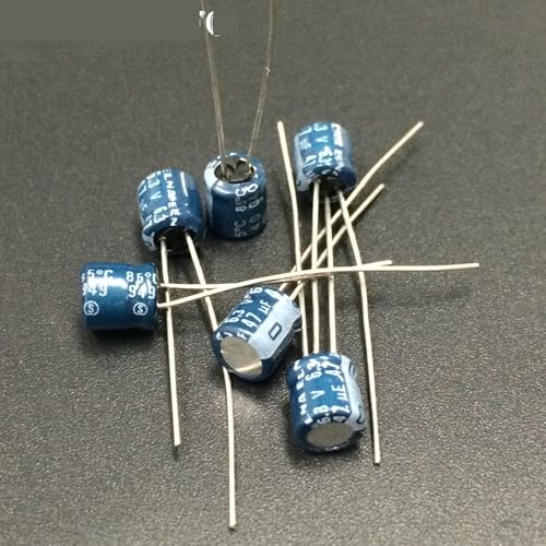Condensateur audio bleu 47 uF 6,3 V pour éliminer les bruits de friture