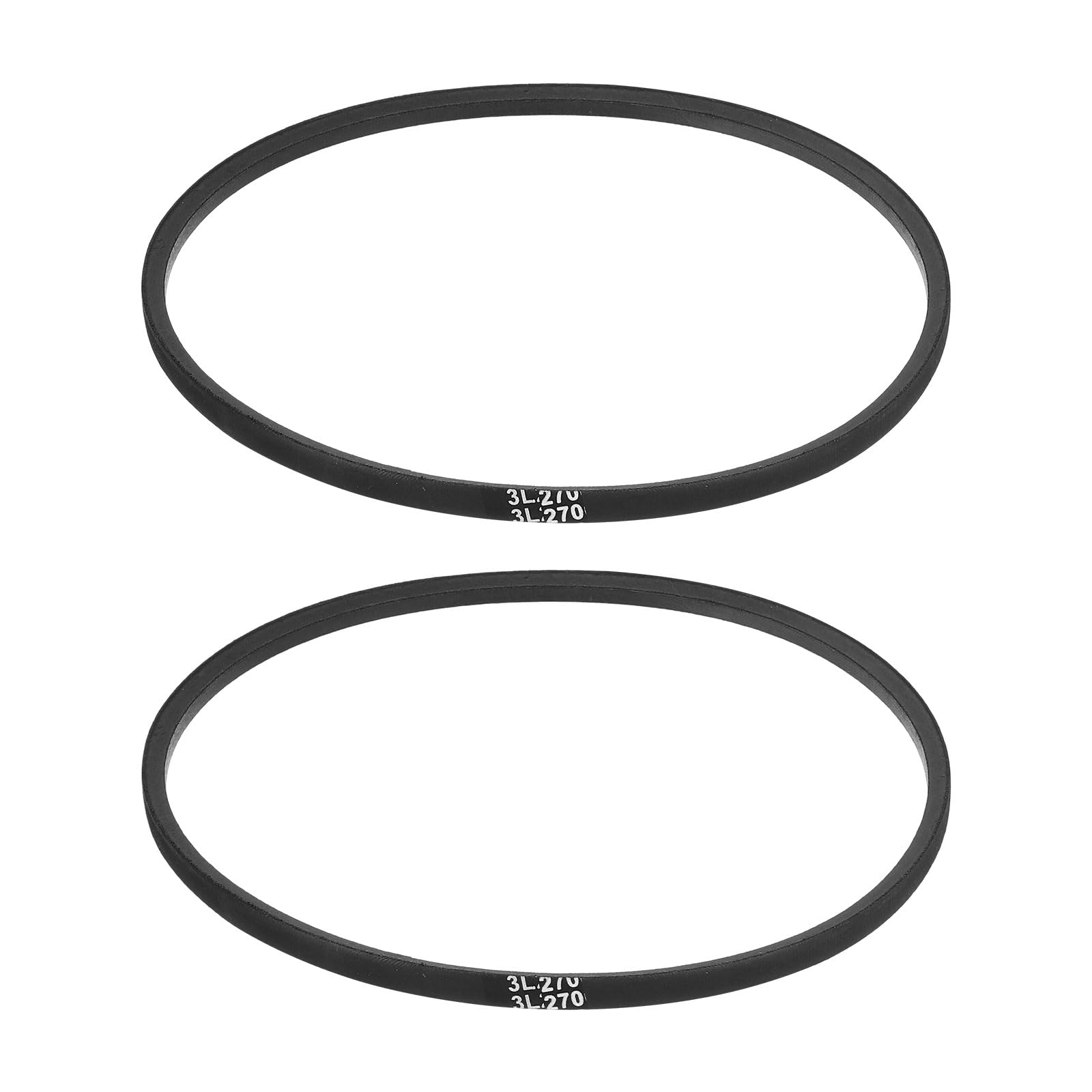 uxcell 3L240 Classic Wrapped Rubber V-Belt, 24"(610mm) Outside Circumference, 3L Profile V Belt 3/8" Width 7/32" Height — view 158