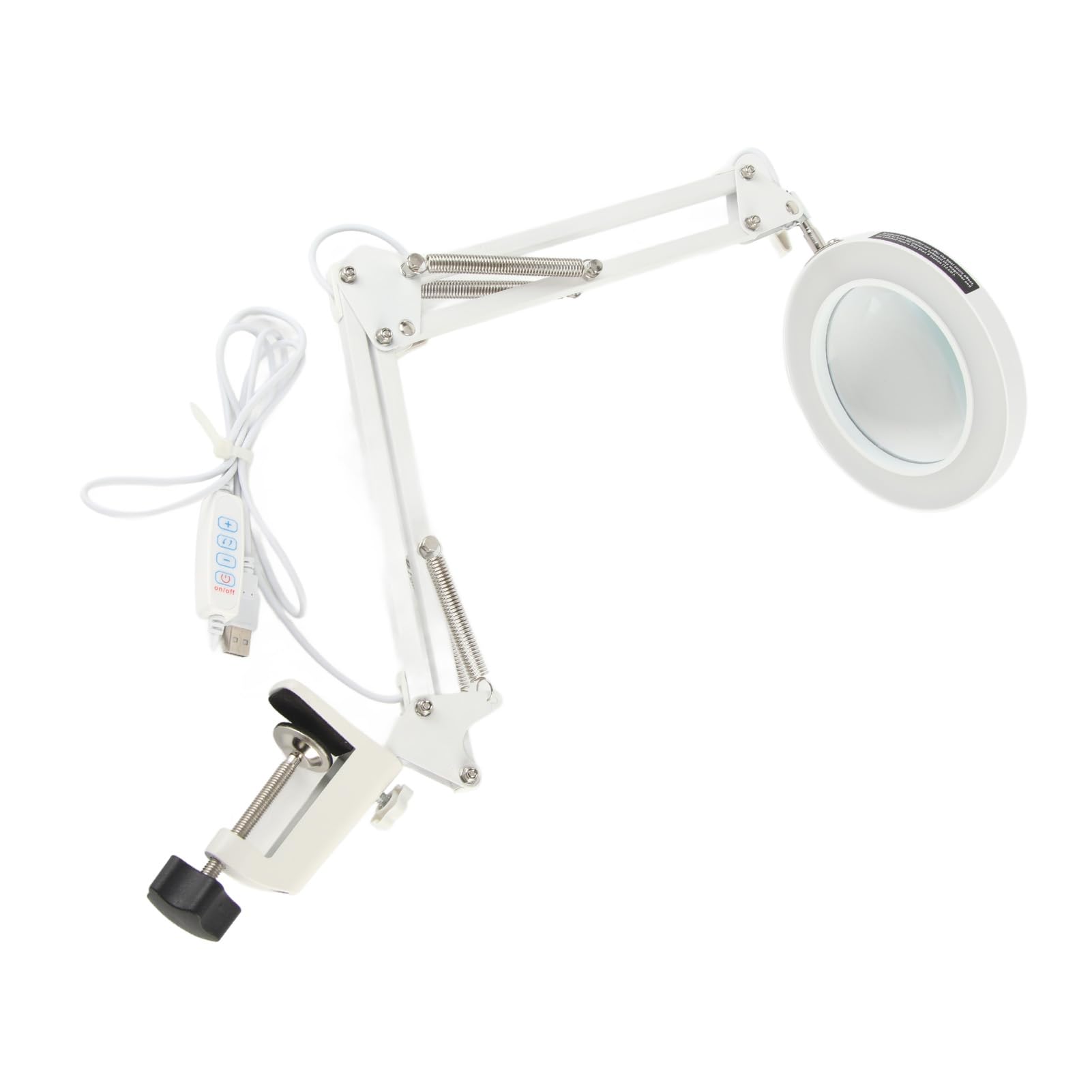 Fdit Biurkowa z lupą 5X, 72 Diody LED, do Precyzyjnych Prac