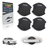 【マグネット式 】 SUVVNE(スヴニ) ドアハンドルプロテクター ヴェゼル ドアハンドル プロテクター RV3 RV4 RV5 RV6 車用 マグネット吸着式 取り付け簡単 すり傷防止 TPU プロテクター カーボンドアノブ ガード ドアハンドル 傷防止 保護フィルム 車用品 自動車用 アクセサリー 日本語説明書付き 4枚セット