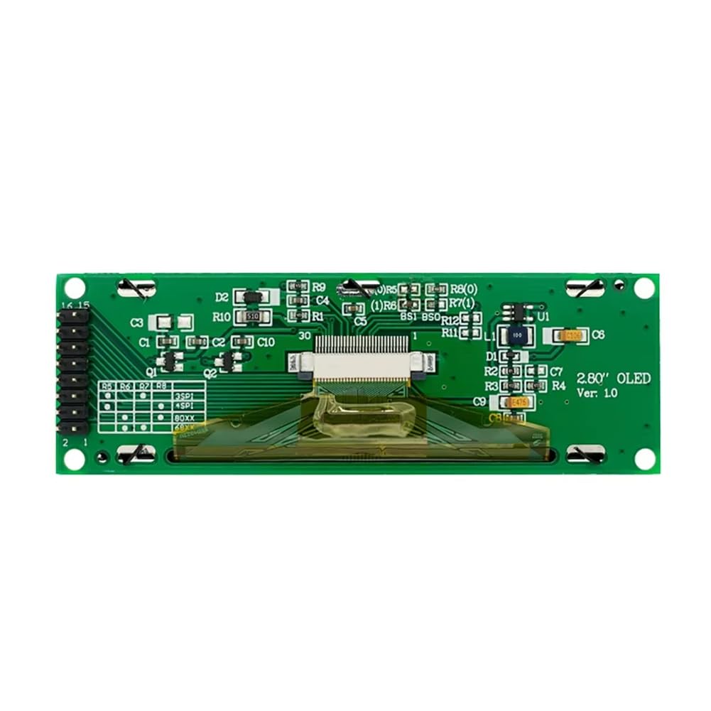 Module LCD 2,8" 12864 Écran OLED Affichage 256x 64 25664 Points Module Graphique Contrôleur SSD1322 Support SPI Blanc