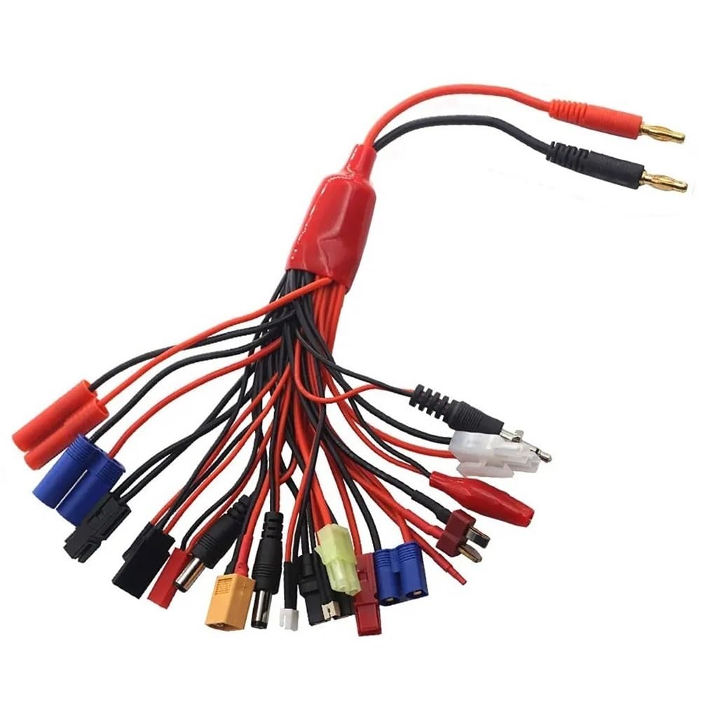 Wielofunkcyjny adapter kablowy do ładowania równowagi 8IN1/19IN1 XT60 EC3 EC5 kompatybilny z B6 B6AC(19 w 1)