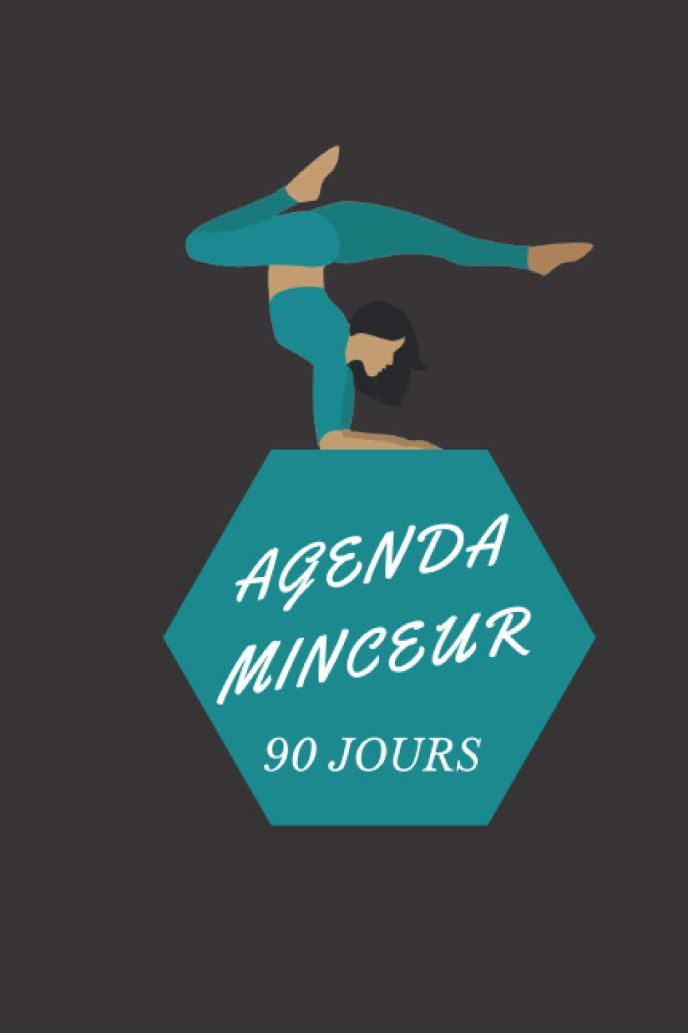 Agenda Minceur 90 jours: cahier journal alimentaire et d’activité sportive à compléter/ carnet regime quotidien pendant 90 jours