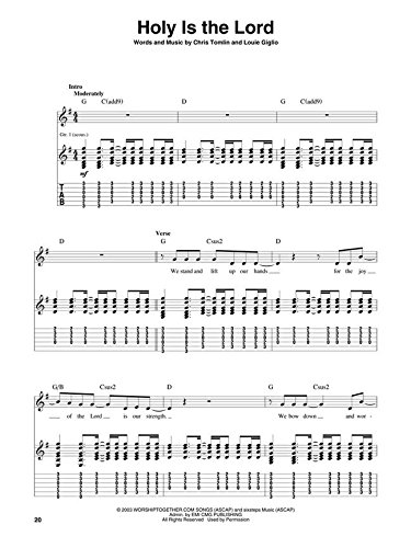 Worship Band Playalong Volume 1 Holy Is The Lord Guitar Edition Gtr (Worship Band Play-along, 1, Band 1)