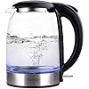 COSORI Electric Tea Kettle for Boiling Water, Stainless Steel Filter, 1.7L/1500W, Hot Water Boiler, Wide Opening&Automatic Shut Off, BPA-Free, Black