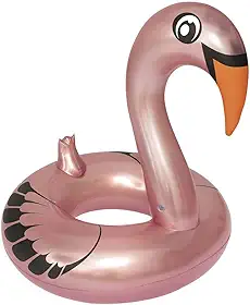 Mor - Boia Inflável Cisne Perolado Rosa com Abertura