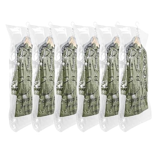 Sacchetti Sottovuoto Vestiti da Appendere, 110x70cm Sacchi Sottovuoto Piumoni da 6, Vacuum Storage Bags Salvaspazio per Vestiti, Organizer per Armadio, Sacchetti Vestitii Trasparente e Riutilizzabile