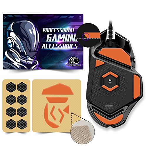 TALONGAMES Orange Rounded Curved Edges Mouse Feet Skates Pads Compatible ...