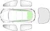 Car Window Shades for Buick Velite 7 2019,Privacy Sun Shade Set for Front Windshield Side and Rear Windows,Keep Your Car Cooler,5PCS