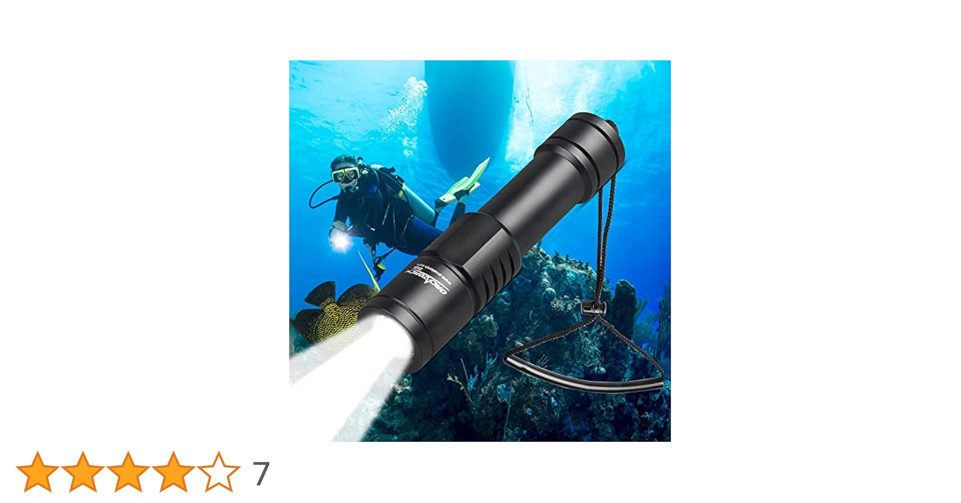 Amazon.co.jp: ORCATORCH D520 ダイビングライト水中ライト プロ