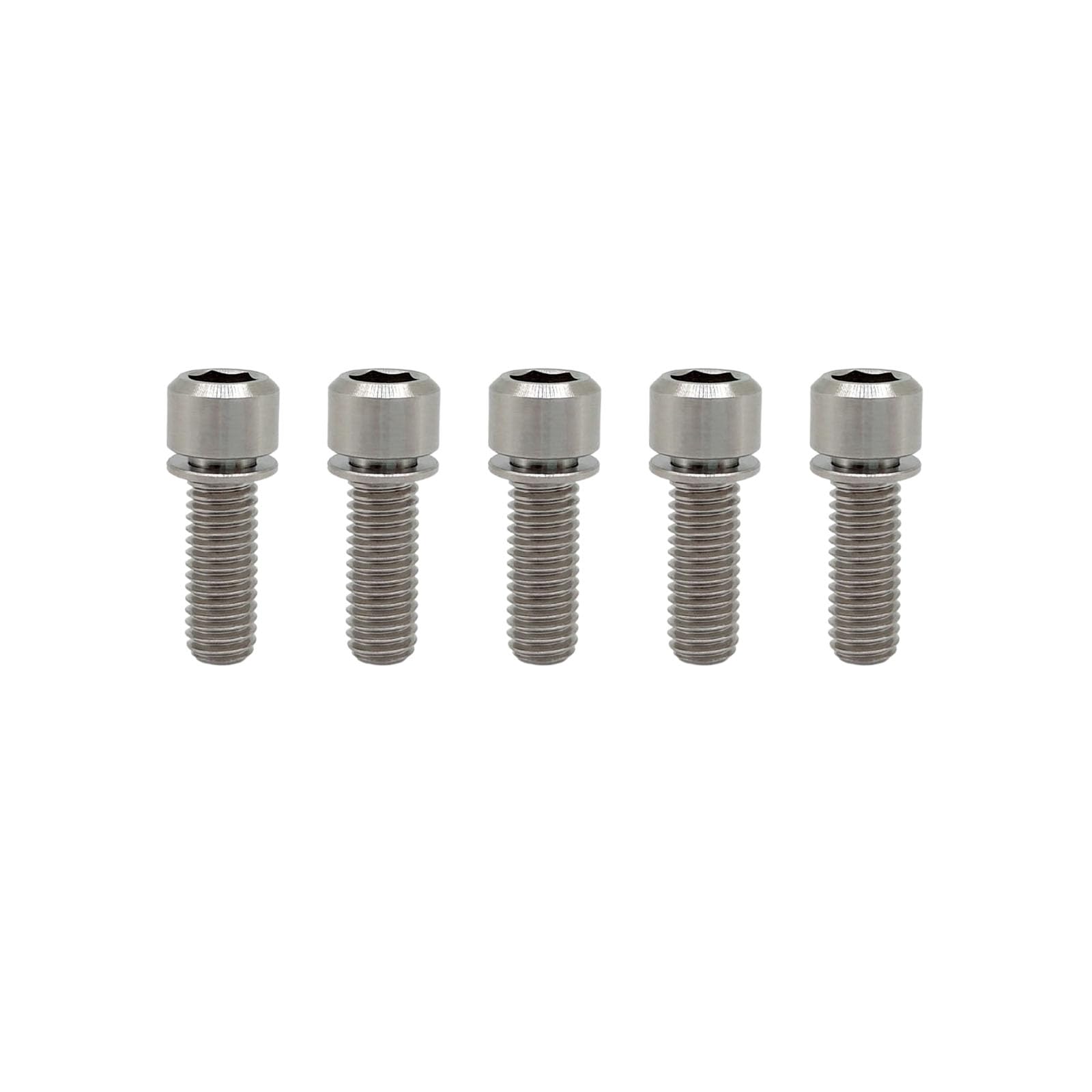 Amazon | RISON チタン製 M6 x 20mm 自転車ねじ 六角穴付きボルト