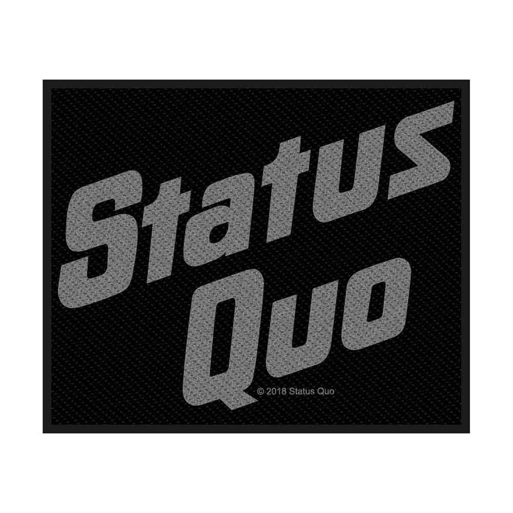 Rock Off Officially Licensed Products Multicolour Status Quo Logo Patch