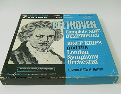 Amazon.com: Beethoven: Complete Nine Symphonies, Josef Krips and