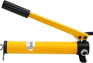 Manual Hydraulic Pump, 10000Psi CP-180 Hand Pump Separated Type Hydraulic Tool 10 Ton Hydraulic Power Pack Pump 700kg/cmÂ²