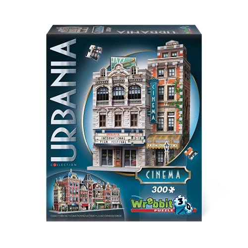 WREBBIT 3D Puzzle, Urbania Collection CINEMA 3D Jigsaw Puzzle. ( 300 pieces) (W3D-0502)