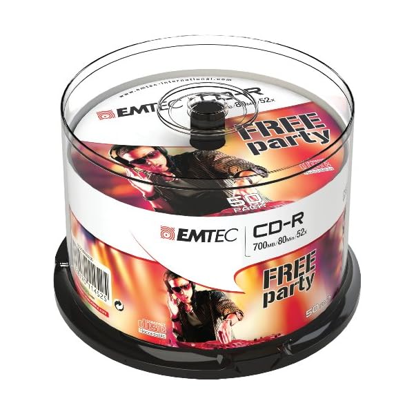Emtec 52 x 700 MB CB CD-R (50 Stück)