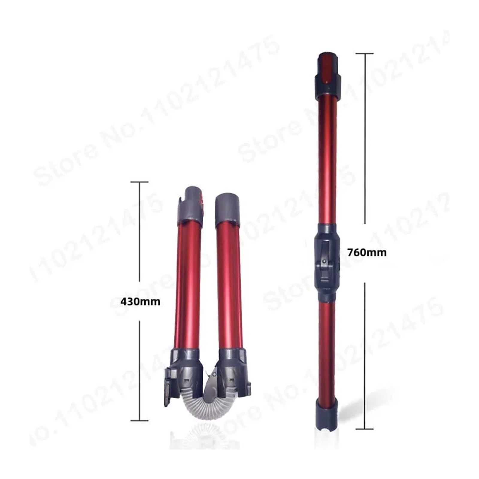 Bacchetta Di Ricambio In Alluminio, Compatibile Con Dyson, V7 V8