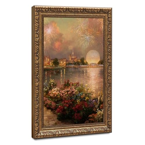 Poster sur toile design lagon pour embellir un petit mur vide de chambre