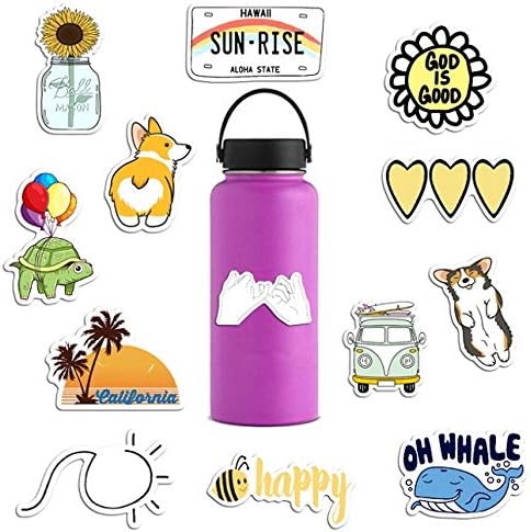 VSCO Stickers for Hydro Flask 50 pcs