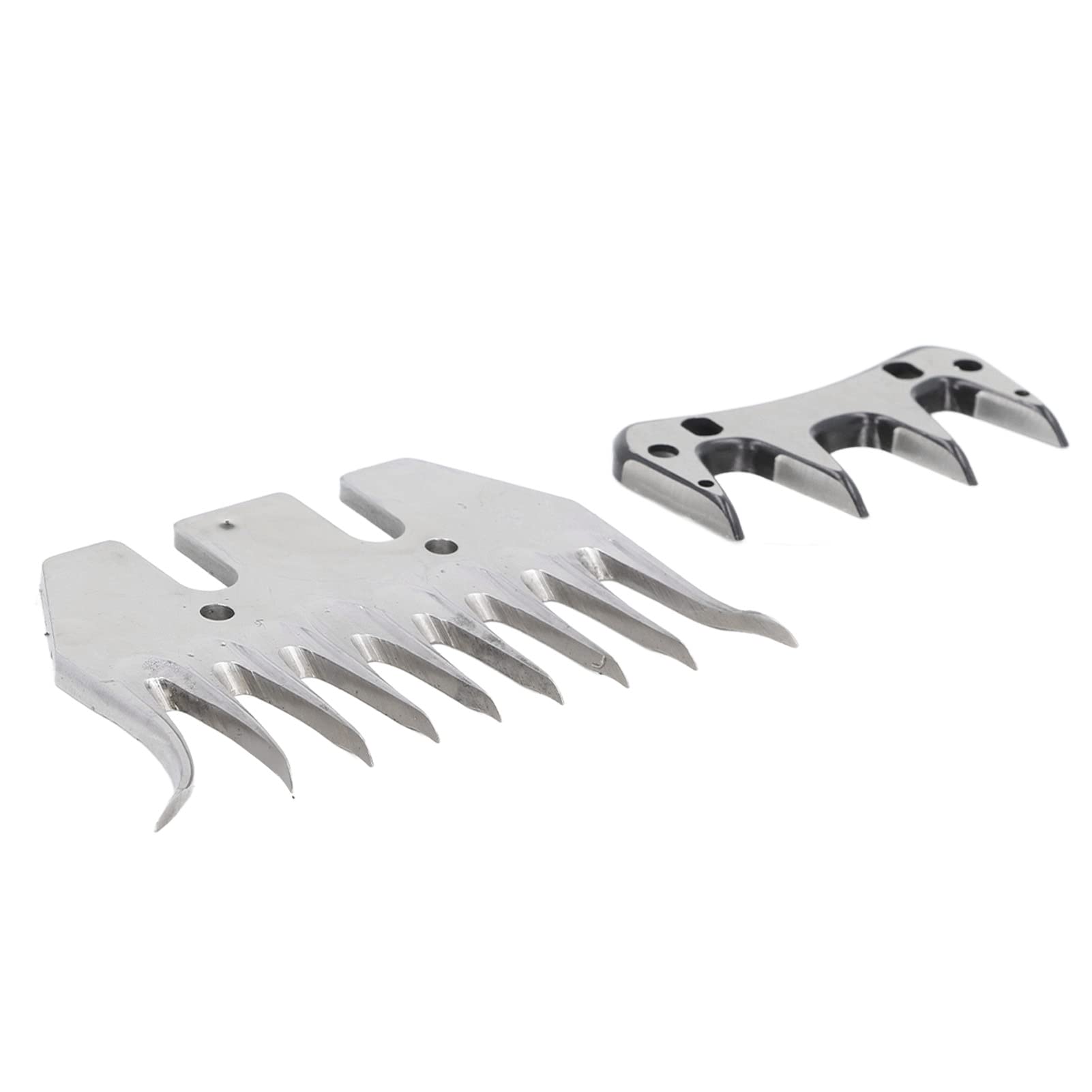 Bewinner Lame de Cisaille à Mouton Incurvée à 9 Dents de Rechange, Coupe-Laine électrique en Acier à Haute Teneur en Carbone pour Tondeuse à Chèvre, Peigne de Cisaillement Durable pour Laine Dense,