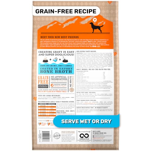 Image of I AND LOVE AND YOU Baked and Saucy Dry Dog Food - Chicken + Sweet Potato - Prebiotic + Probiotic, Real Meat, Grain Free, No Fillers, 21lb Bag