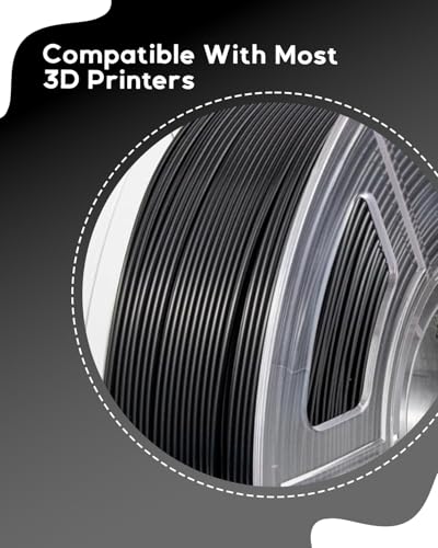 Filamento PLA negro 1,75 mm 1 kg para impresora 3D - Fernando Cortés