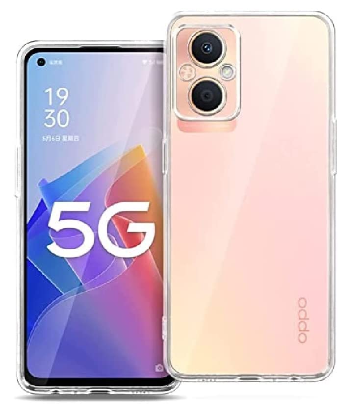 Image of REALCASE Oppo F21 Pro 5G / F21s Pro 5G Back Cover Case | Scratch Resistant Protective Crystal Clear Transparent | Polycarbonate Bumper Back Cover Case for Oppo F21 Pro 5G / F21s Pro 5G