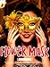 Zehope Flower Masquerade Masks Lace Venetian Mask Halloween Mardi Gras Party Costume for Women (Gold)