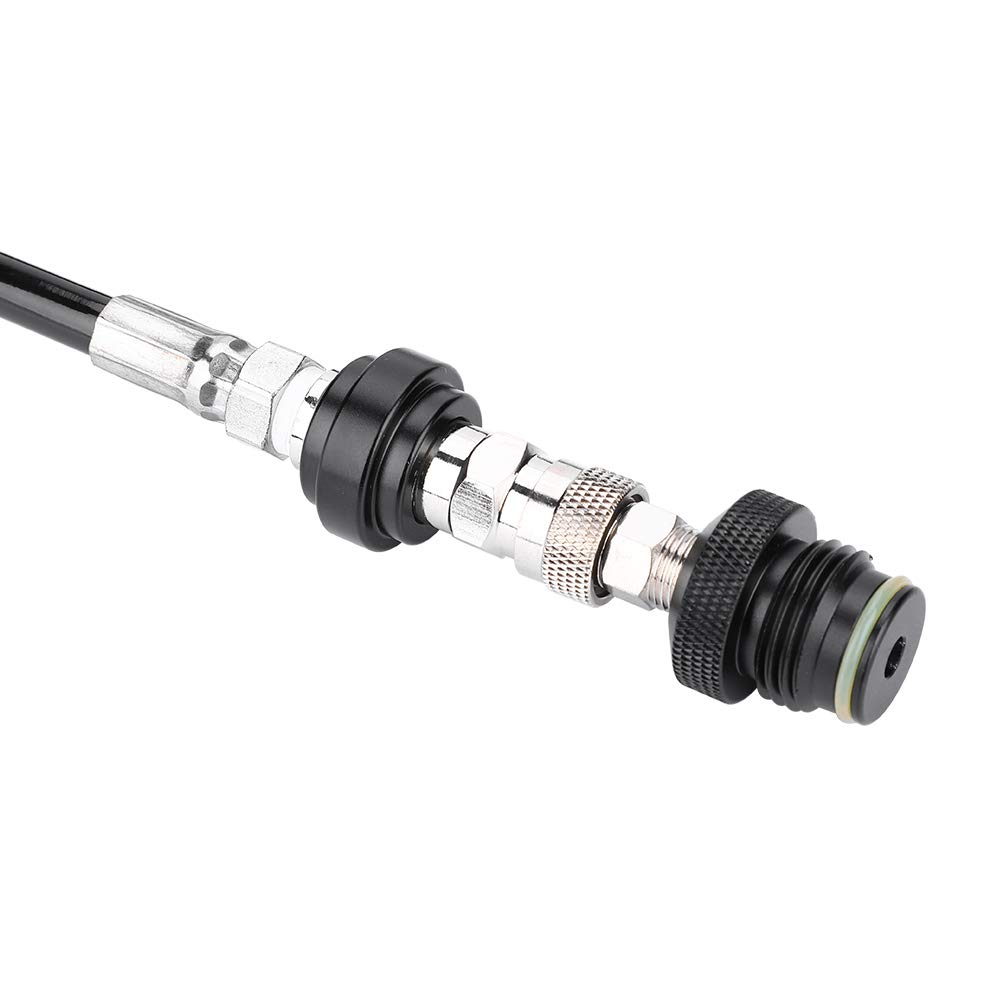 TREETDOBV Paintball-Marker, Fernspule, Flaschenanschlussventilschlauch, Wellschlauch, Paintball-Ausrüstung, Langlebiger Tragbarer Regler, Paintball-Fernentlüfter, Paintball Mamba für 4500 Psi HPA