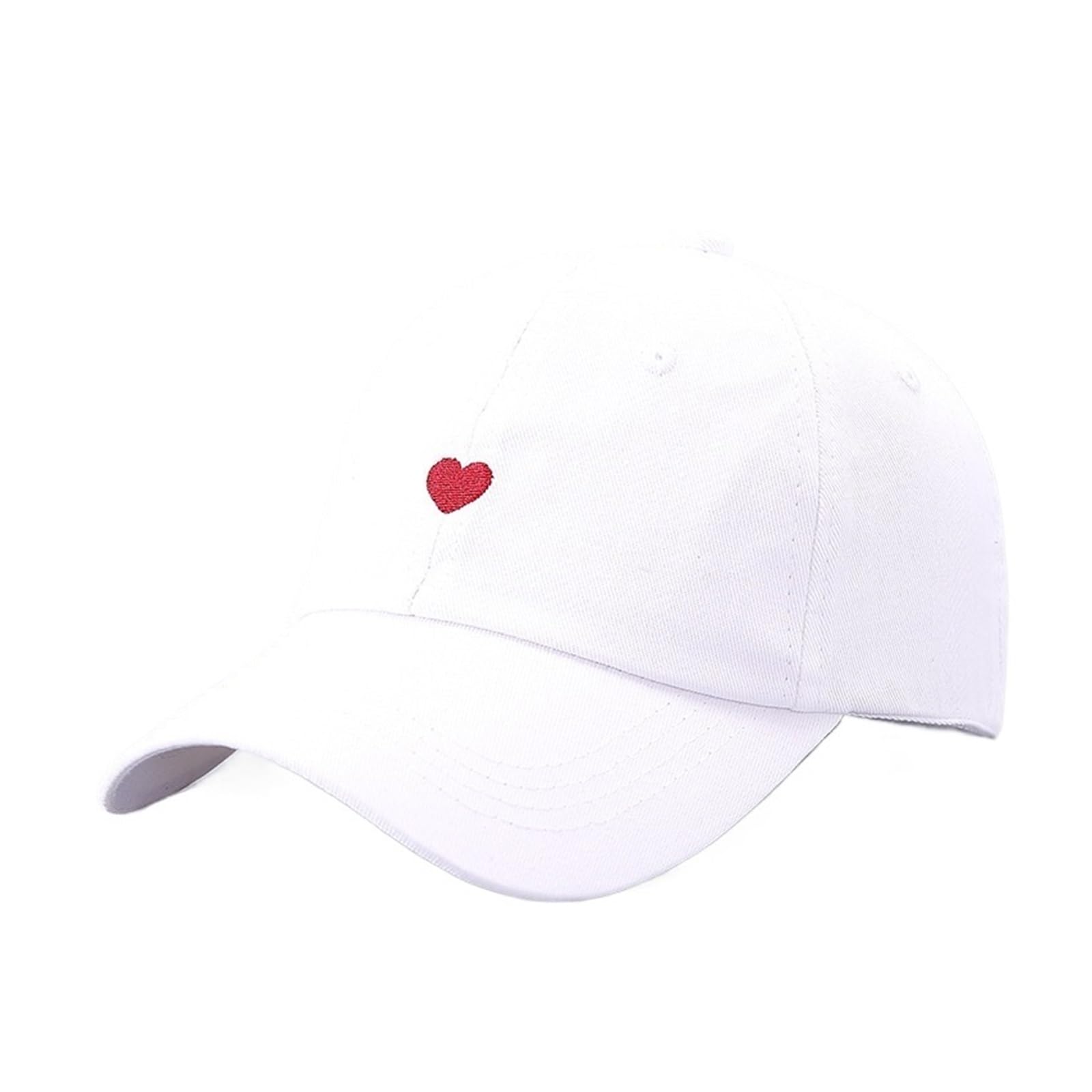 Gorra de béisbol transpirable contra el calor sol bordado corazón MS16 2