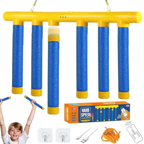 Pipihome Falling Sticks Game, Jogo de Paus Que Caem, Jogos de Treinamento de Captura de Paus, Brinquedo Sensorial para Atrapar Paus, Brinquedo Interativo Indoor para Crianças com Mais de 6 Anos (B)