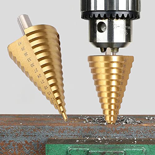 Punta A Gradini HSS 5-35 Mm - Per Metallo, Acciaio, Legno | Fusto 9.5mm Per Cambio Rapido - Foto 4