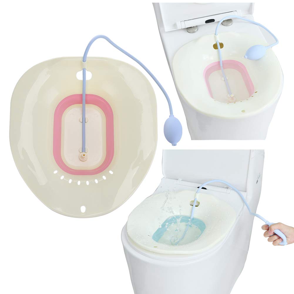 Buy Sitz Bath, Folding Toilet Sitz Bath Toilet Seat Perineal Soaking