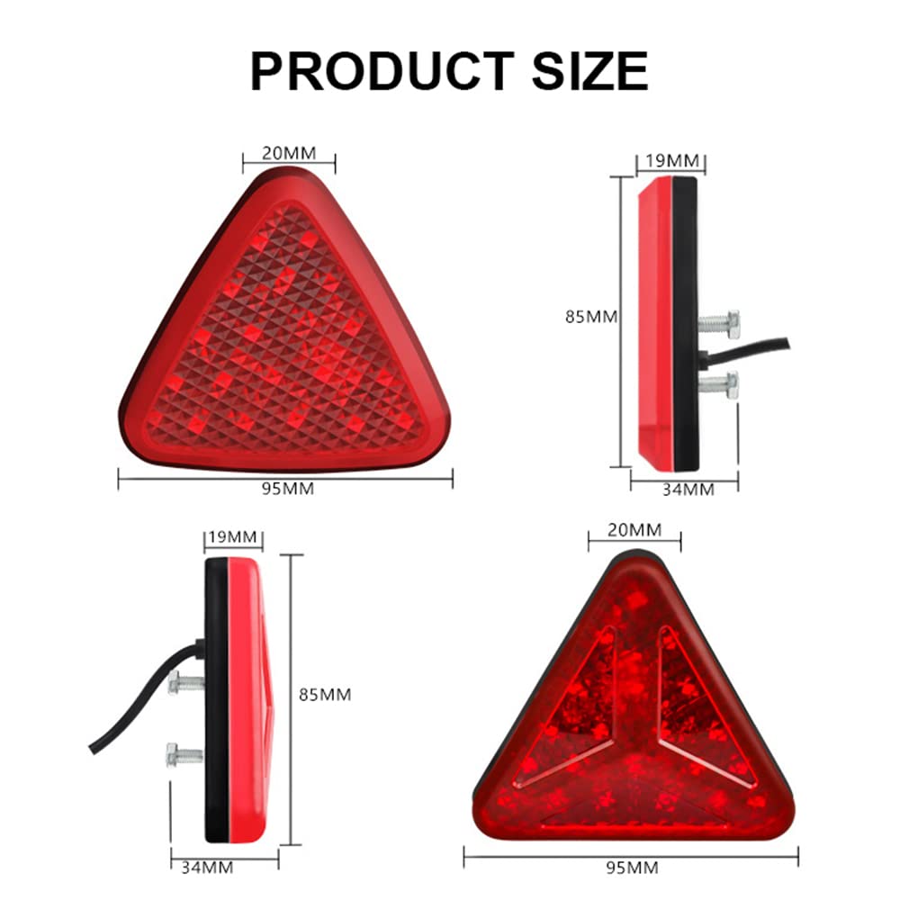Amazon.co.jp: LEDフラッシュブレーキランプテールランプブレーキ