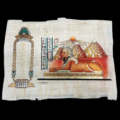Papyrus égyptien authentique personnalisé pour décoration murale originale
