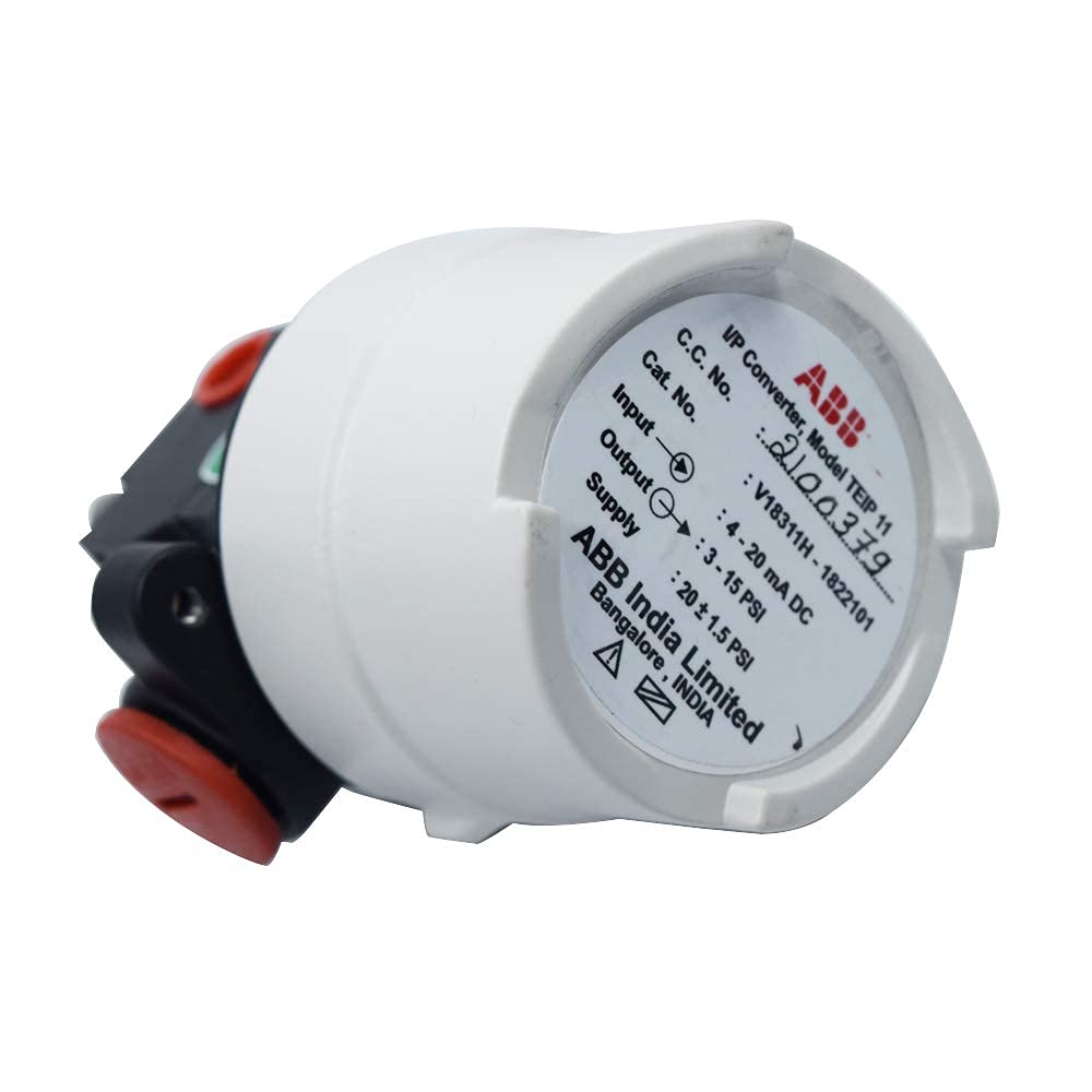 ABB TEIP11 I/P Electronic Signal convertor for Control Rooms, Industrial and HVAC Applications, Pneumatic Actuators
