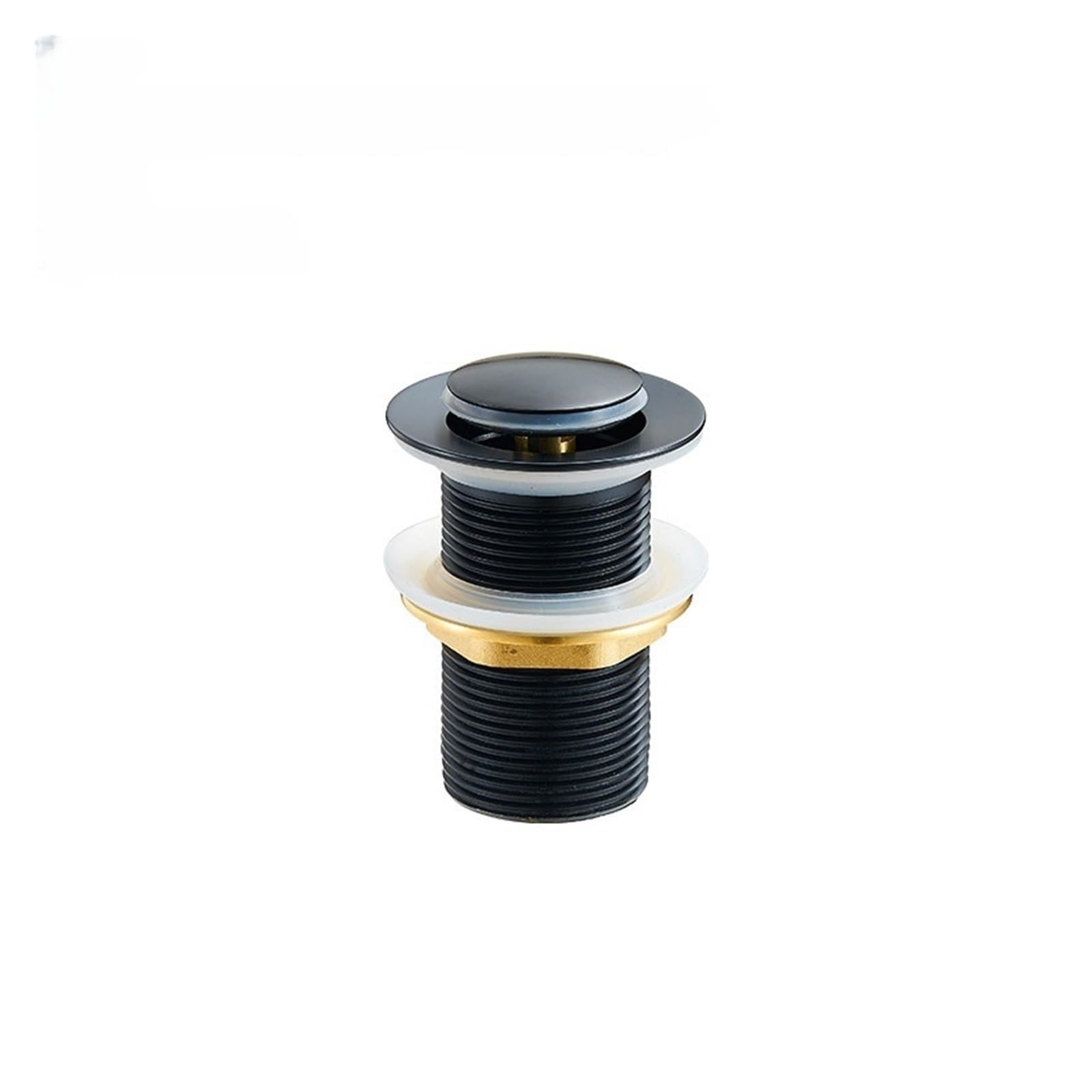 Sink Plug Pop Up Bathroom Sink Stopper Washbasin Pop Up Drain Plug Cover Waste Pipe Drainer With Or Without Overflow For Bath Accessories(J)