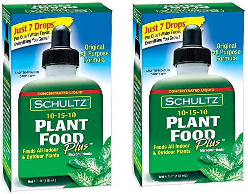 Schultz All Purpose 10-15-10 Plant Food Plus, 4-Ounce [2- Pack] (2 Pack (2 Count))