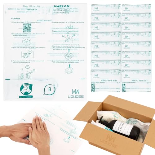 WOWOSS Expanding Packing Foam 16x14 – 16 Pack for Fragile Items