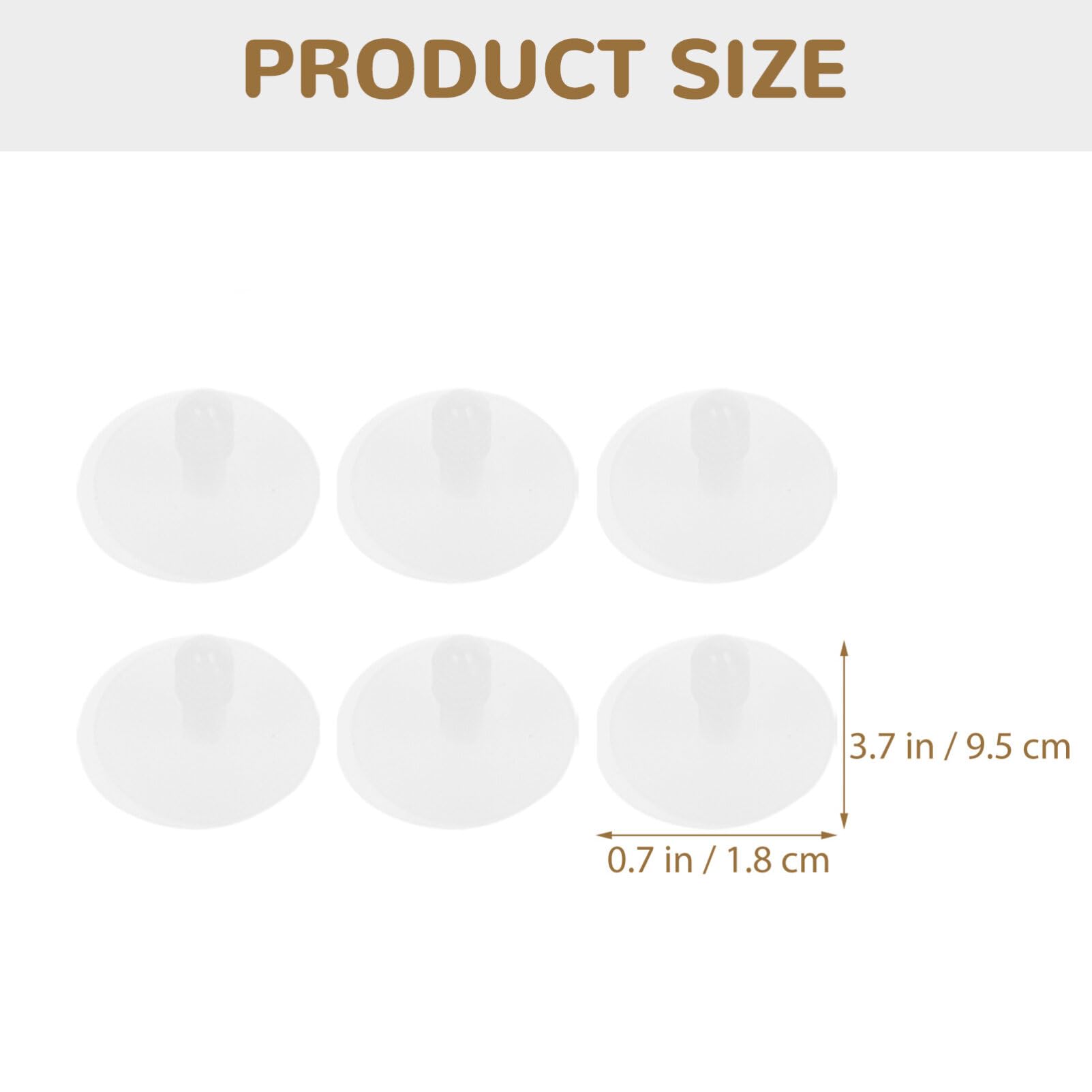 Giunti Per Bambole Articolate - 120 Pezzi In Plastica, Per Creare Bambole Fai-da-Te E Orsacchiotti - Foto 9