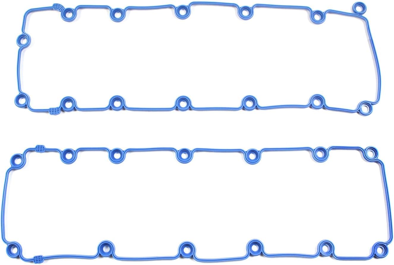 AUCERAMIC VS50481R Valve Cover Gasket Set Fit for Ford F-250 F-150 E-250 E-150 Expedition Excursion Lincoln Navigator Mercury Grand Marquis 4.6L-5.4L V8 SOHC VS50366
