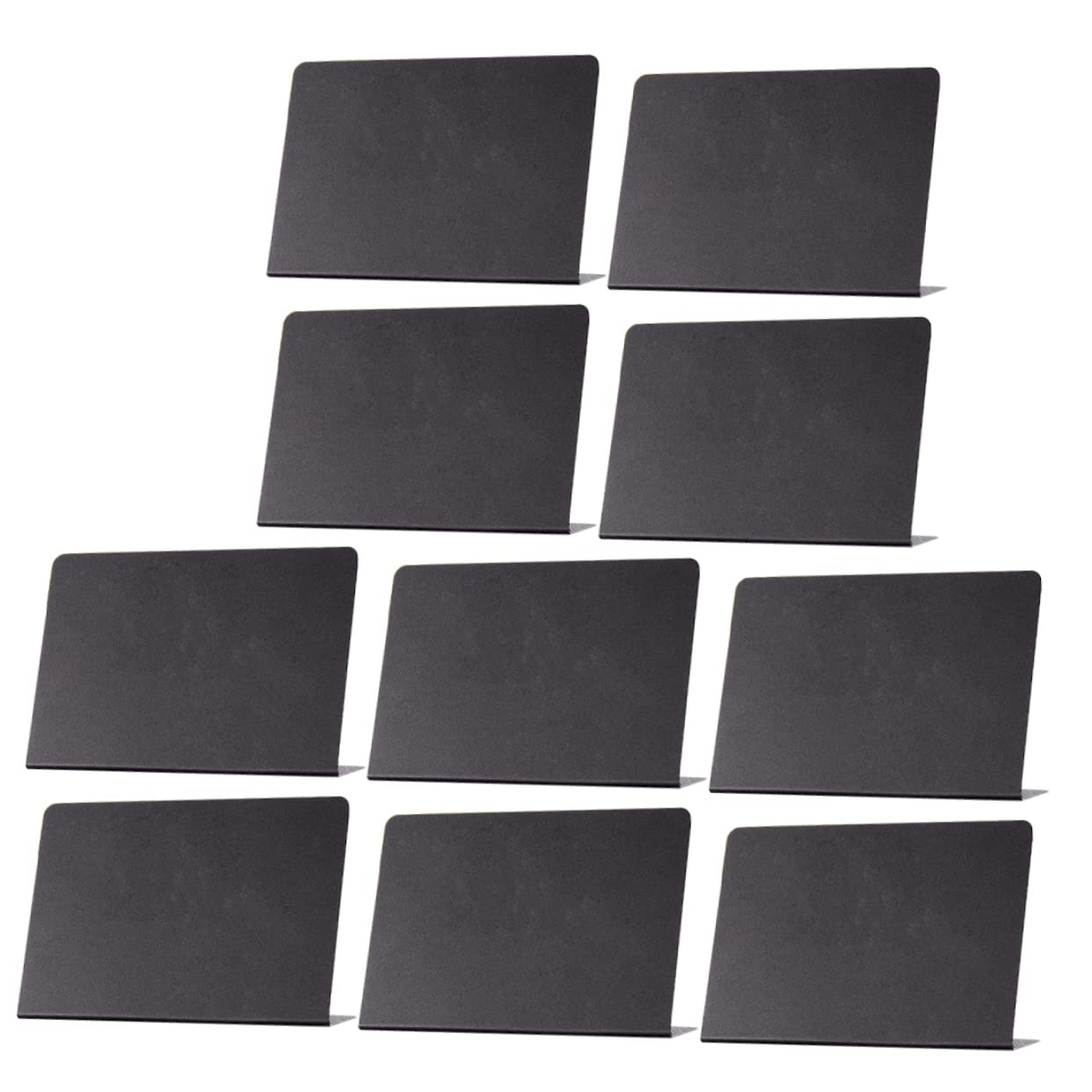 ARTIBETTER 3 Set Bacheca Cancellabile Cartellini Personalizzati Targhetta Scrivibile Piccoli Segni Mini Segni Di Lavagna Scheda Lavagna Per Appunti Da Scrivania Bacheca Da Tavolo 10 Pezzi * 3