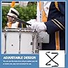 BESPORTBLE Adjustable Marching Snare Drum Shoulder Strap Sling for Snare and Waist Drums Comfortable Percussion Harness with Craftsmanship for Parades and Performances #4