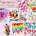 Food Coloring Set - 24 Color Food Grade Vibrant Food Dye Tasteless Liquid Color for Cake Decorating Baking Easter Egg Icing Fondant Cooking Slime Making DIY Supplies Kit - 0.35 Fl. oz (10 ml)/Bottles